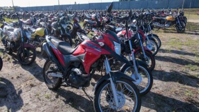Leilão de Motos Detran